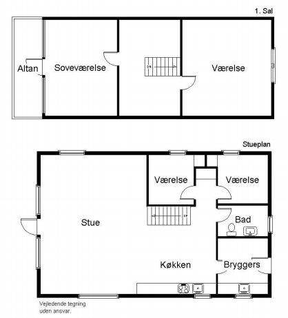 Indretning 1-19 Sommerhus 30424, Ravnsager 21, DK - 8300 Odder