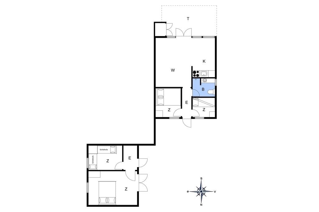 Indretning 1-13 Sommerhus 432, Gunhildsvej 2, DK - 7770 Vestervig