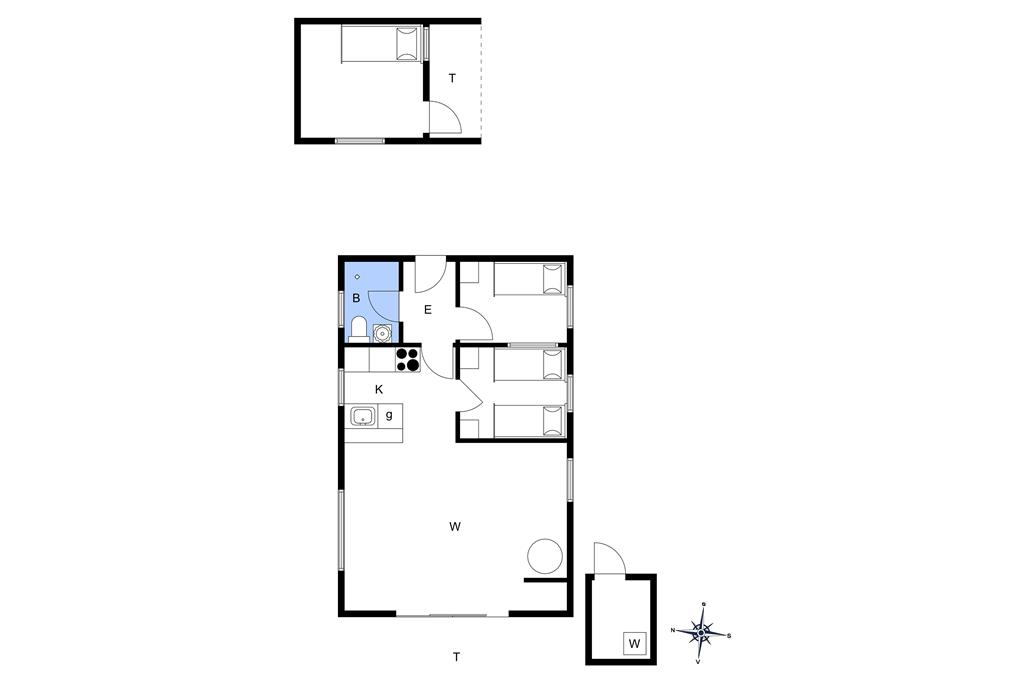 Innenausstattung 1-174 Ferienhaus M17005, Solbrudvej 7, DK - 4873 Væggerløse
