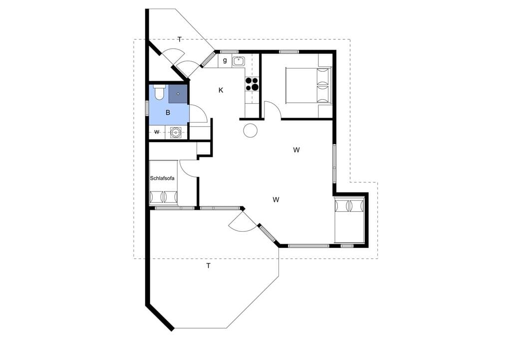 Innenausstattung 1-3 Ferienhaus M642121, Castorvej 9, DK - 5500 Middelfart