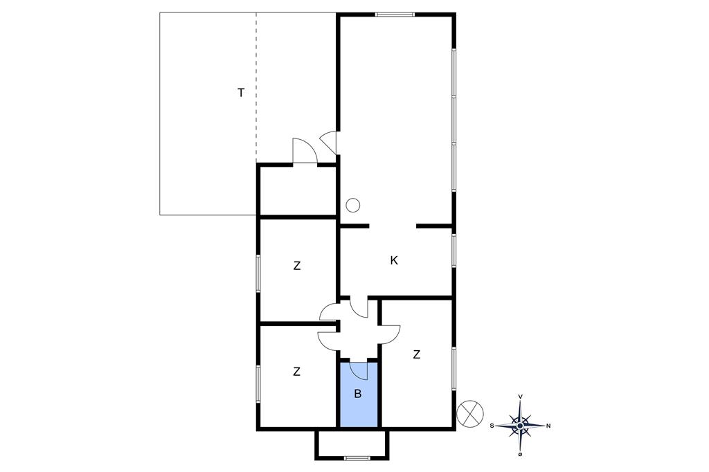 Indretning 1-10 Sommerhus 2514, Margrethevej 3, DK - 3730 Nexø