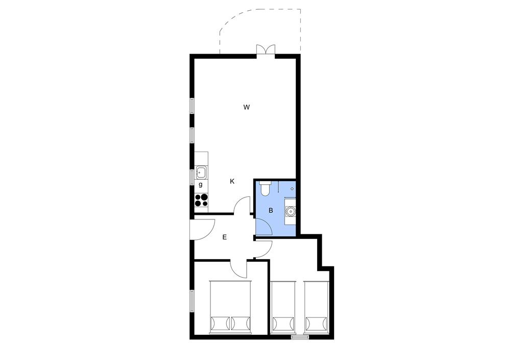 Interieur 1-3 Vakantiehuis M66700, Klintevej 45, DK - 5300 Kerteminde