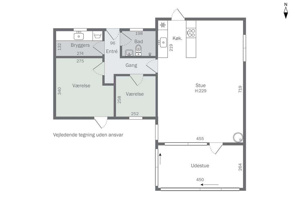 Innenausstattung 1-19 Ferienhaus 30150, Pouli Nielsensvej 65, DK - 8300 Odder