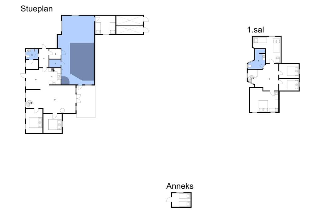 Indretning 1-3 Sommerhus M64538, Tørresøvej 41, DK - 5450 Otterup