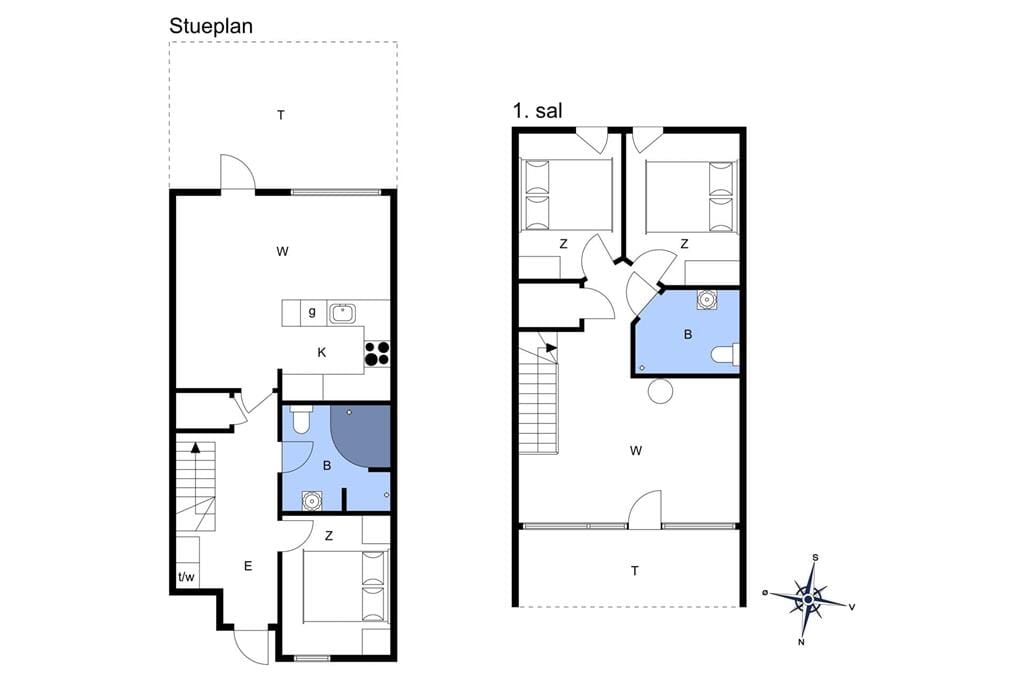 Innenausstattung 1-11 Ferienhaus 0233, Havnebyvej 57, DK - 6792 Rømø
