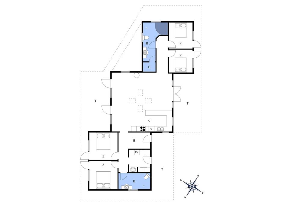 Indretning 1-13 Sommerhus 971, Ajs Mølls Vej 21, DK - 7700 Thisted