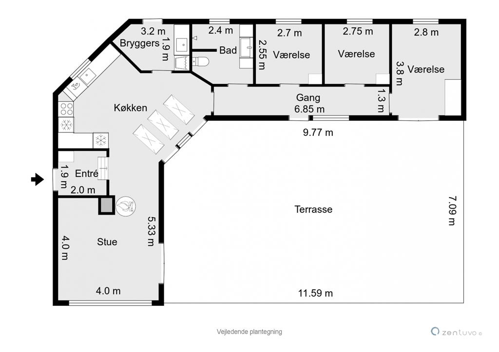 Interieur 1-17 Vakantiehuis 11182, Strandhusvej 10, DK - 4500 Nykøbing Sj