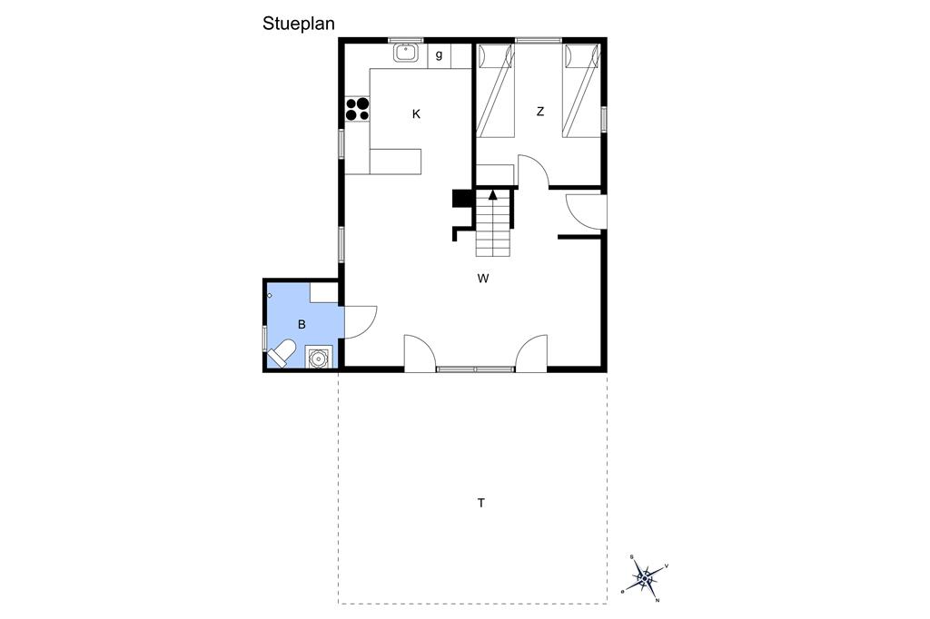 Indretning 1-17 Sommerhus 12236, Østre Havnevej 31, DK - 4583 Sjællands Odde