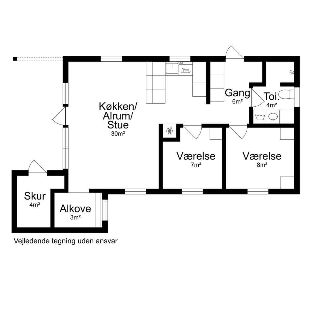Interieur 1-17 Vakantiehuis 11191, Lynghækken 1, DK - 4500 Nykøbing Sj