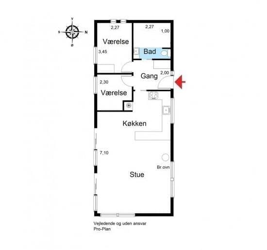 Indretning 1-19 Sommerhus 30028, Ørnevænget 6, DK - 8330 Beder