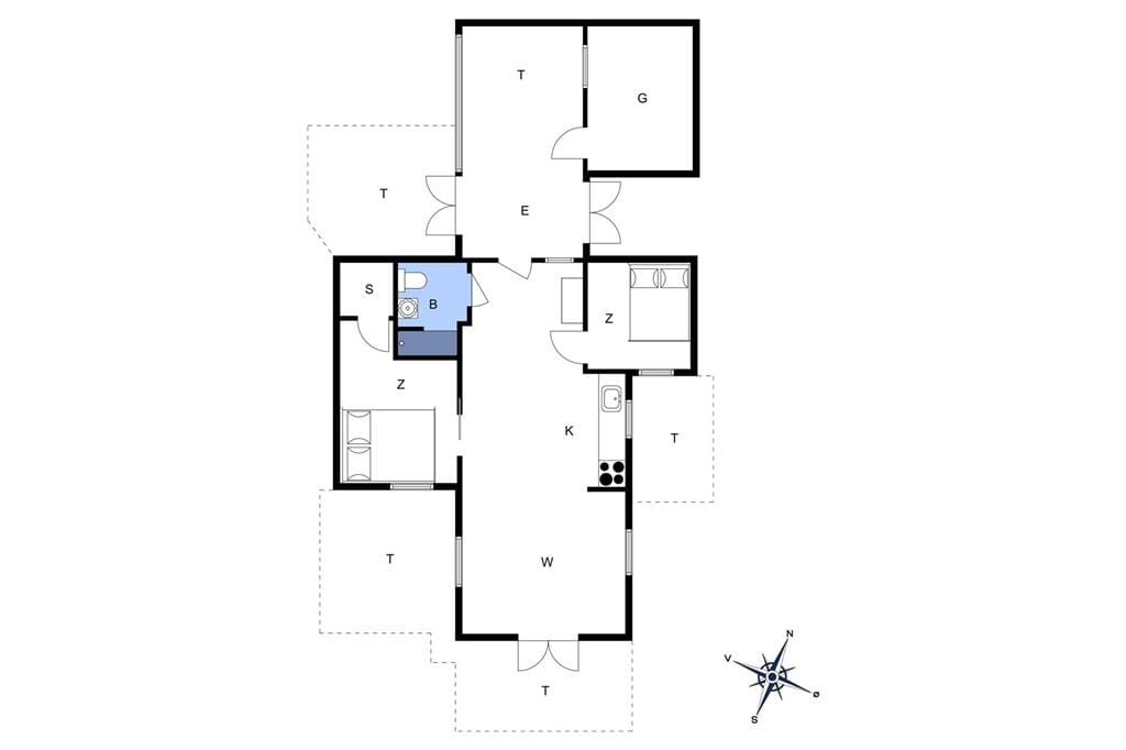 Innenausstattung 1-23 Ferienhaus 8526, Pilevej 6, DK - 8500 Grenaa