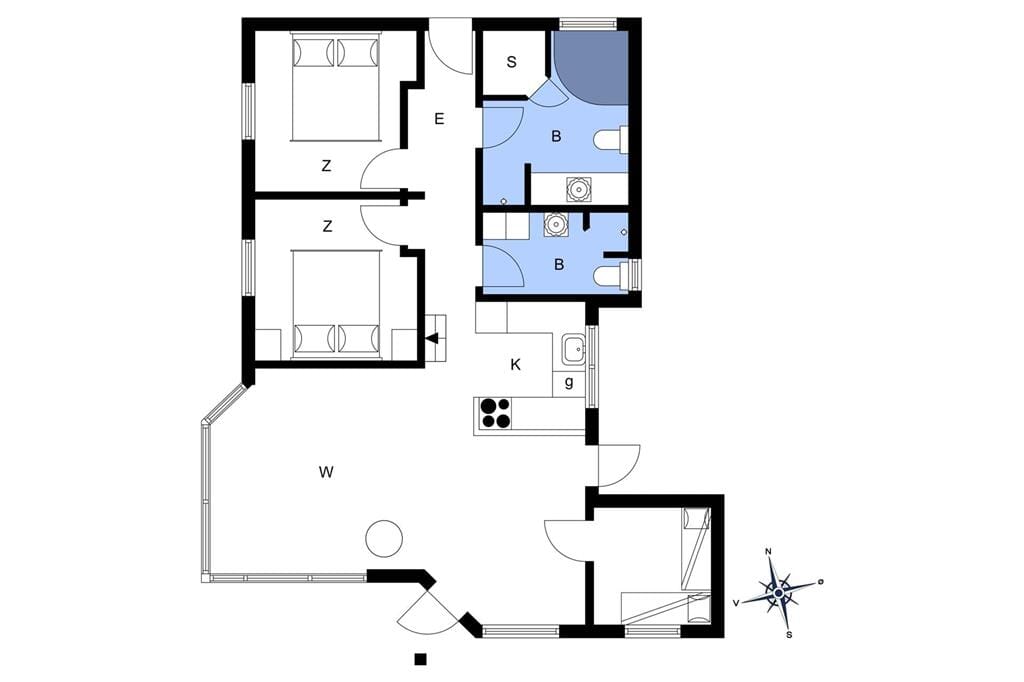 Interior 1-14 Holiday-home 791, Paa Bakken 3, DK - 9492 Blokhus
