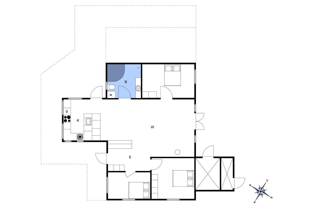 Innenausstattung 1-3 Ferienhaus F50376, Kløften 14, DK - 6200 Aabenraa