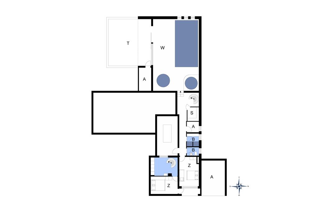 Indretning 1-14 Sommerhus 1132, Jonstrupvej 4, DK - 9492 Blokhus