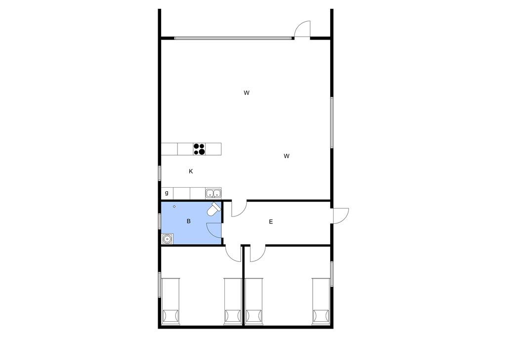 Interieur 1-3 Vakantiehuis M70228, Hanses Ager 8, DK - 5970 Ærøskøbing