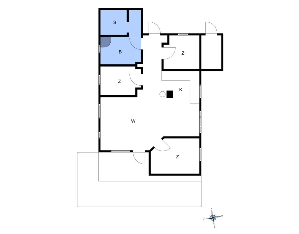 Indretning 1-10 Sommerhus 1431, Strandvangen 13, DK - 3720 Aakirkeby