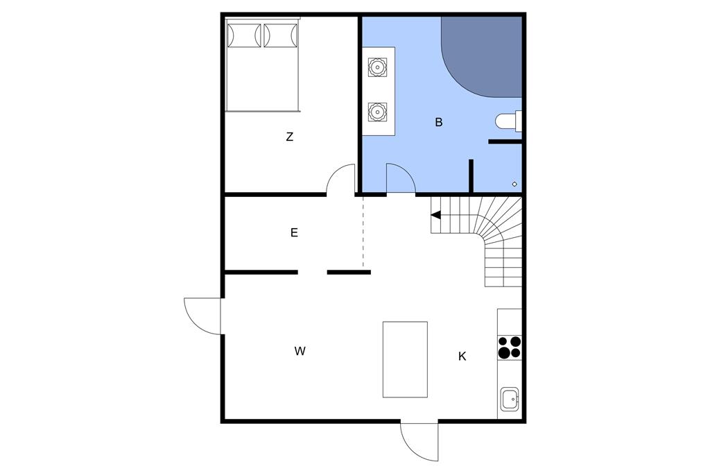 Innenausstattung 1-11 Ferienhaus 0374, Vestergade 337, DK - 6792 Rømø