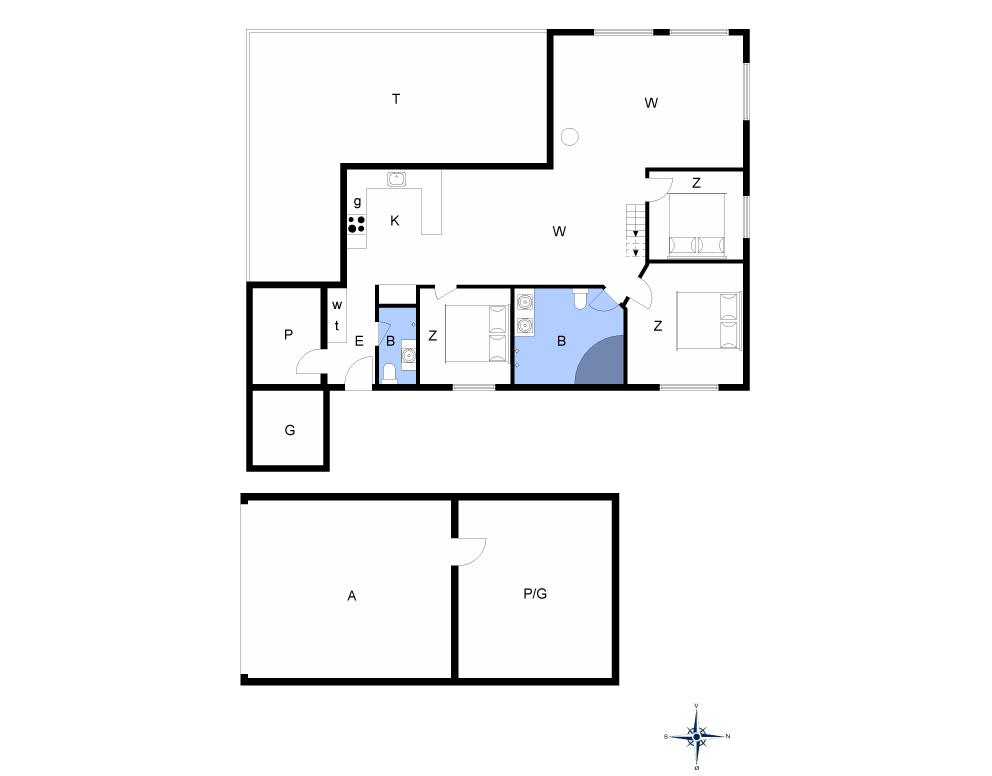 Interieur 1-14 Vakantiehuis 731, Majvej 31, DK - 9800 Hjørring