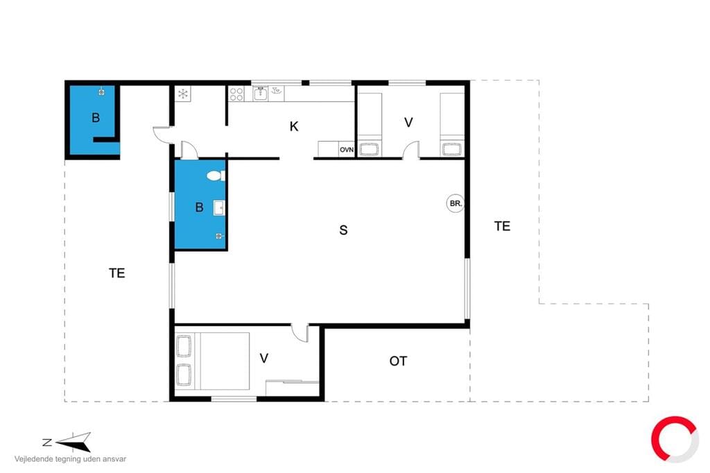 Interieur 1-23 Vakantiehuis 8487, Brislingevej 7, DK - 8400 Ebeltoft