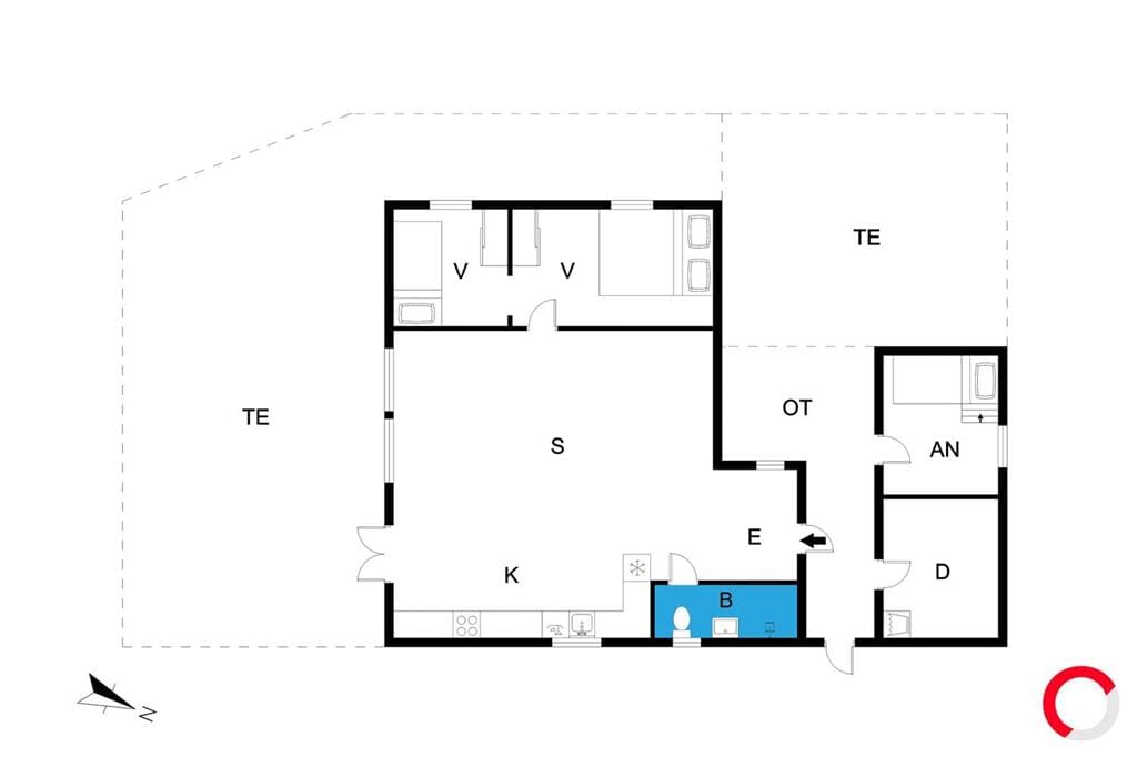 Indretning 1-19 Sommerhus 40344, As Hedegård 98, DK - 7130 Juelsminde