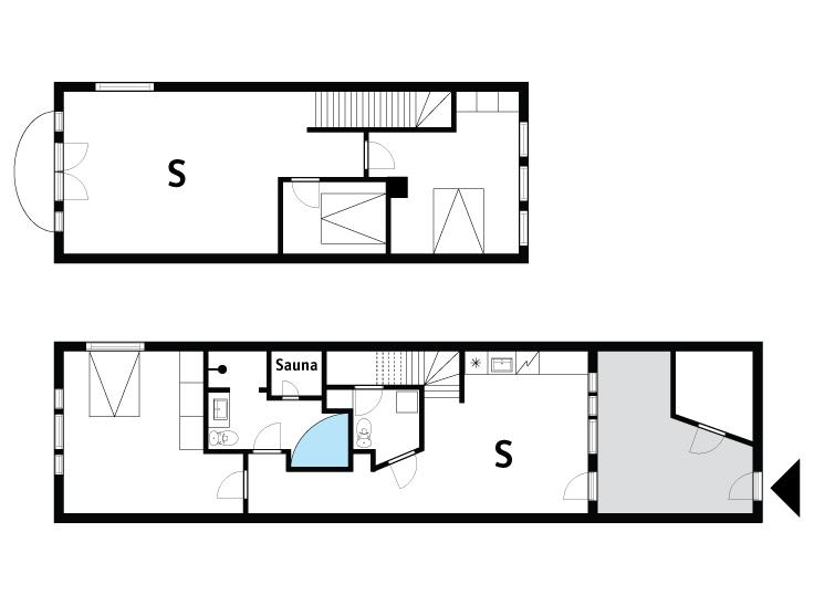 Indretning 1-175 Sommerhus 70851, Havnevej 12, DK - 6990 Ulfborg
