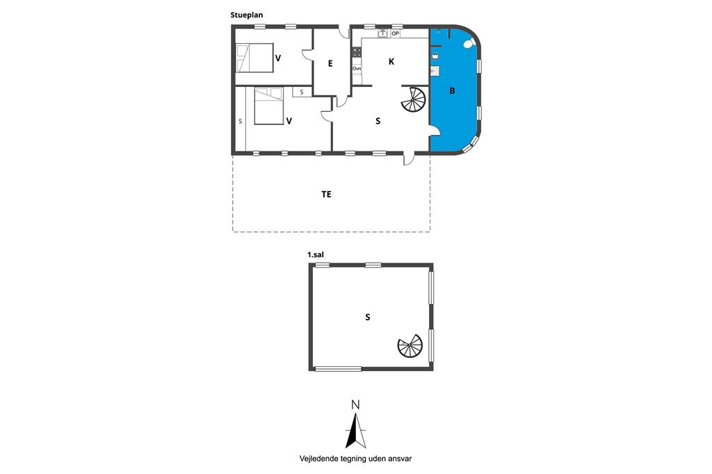 Indretning 1-19 Sommerhus 30911, Havmarken 9, DK - 8700 Horsens