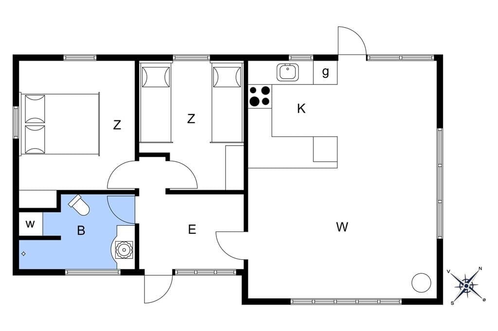 Innenausstattung 1-10 Ferienhaus 6783, Lundegårdsvej 12, DK - 3770 Allinge
