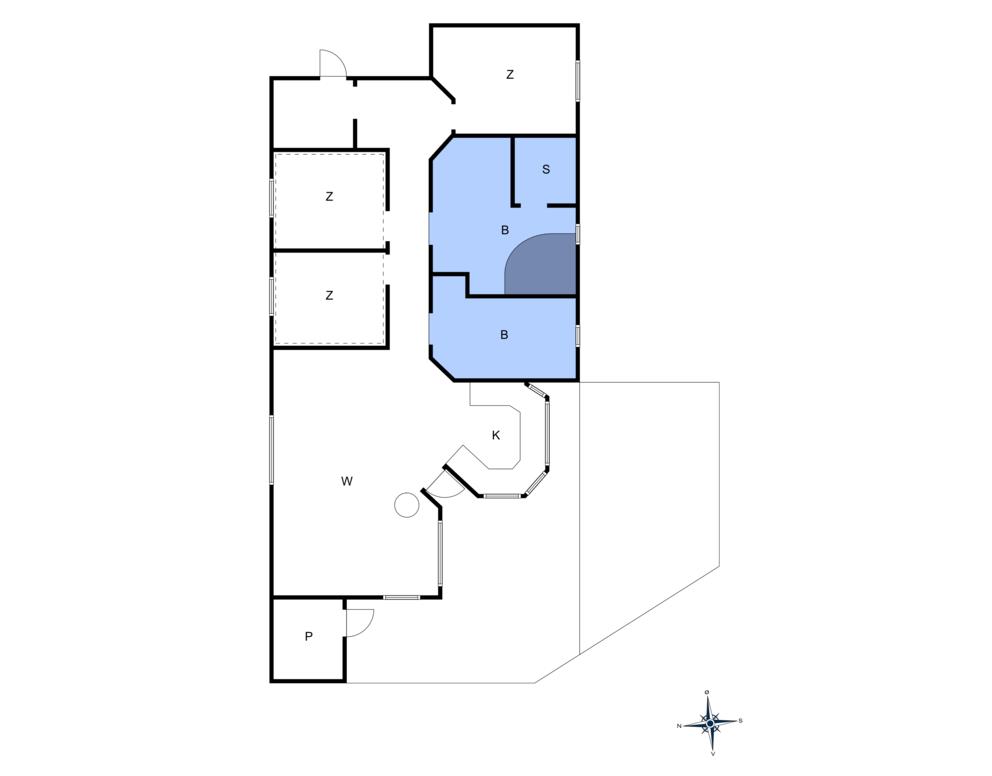 Innenausstattung 1-10 Ferienhaus 1457, Holsteroddevej 14, DK - 3720 Aakirkeby