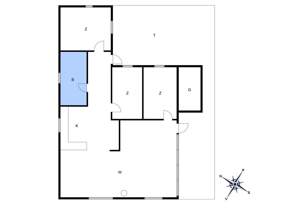 Interieur 1-10 Vakantiehuis 1411, Strandløkken 2, DK - 3720 Aakirkeby