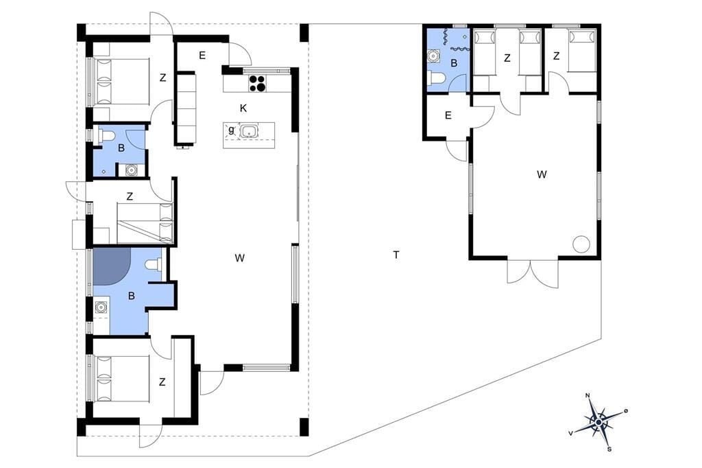 Interior 1-176 Holiday-home BL1651, Pirupshvarrevej 21, DK - 9492 Blokhus
