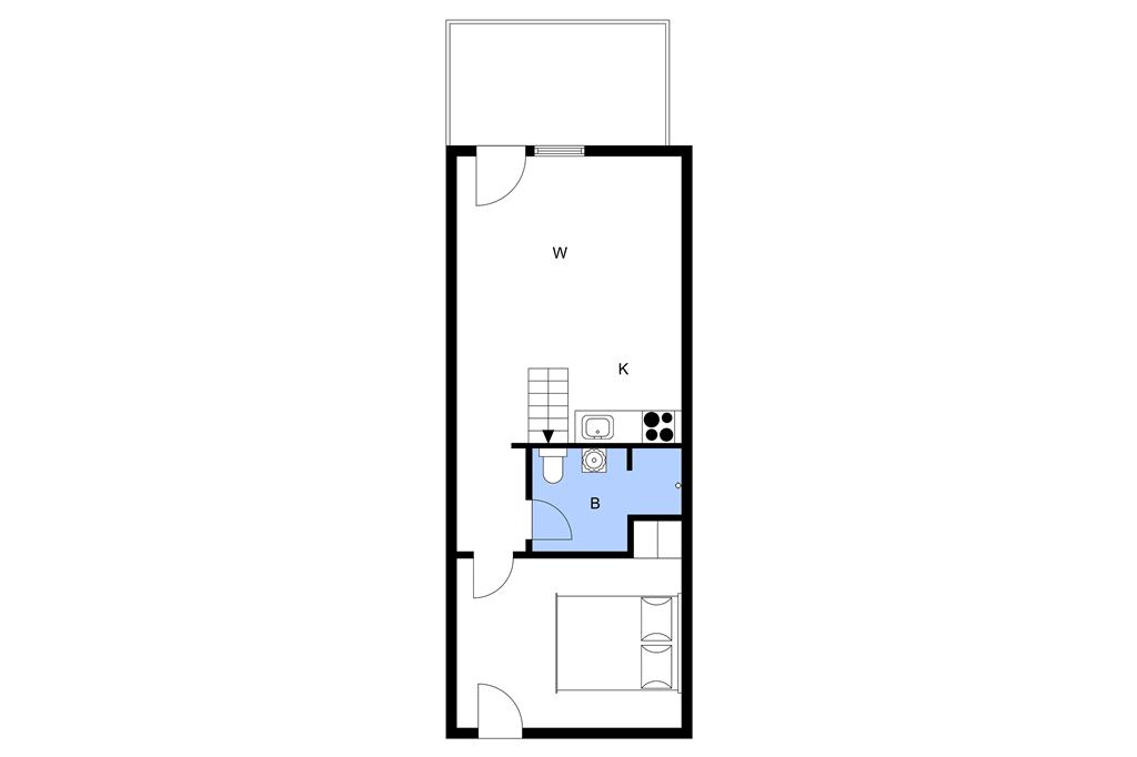 Indretning 1-3 Sommerhus M66756, Hyrdevej 85, DK - 5300 Kerteminde