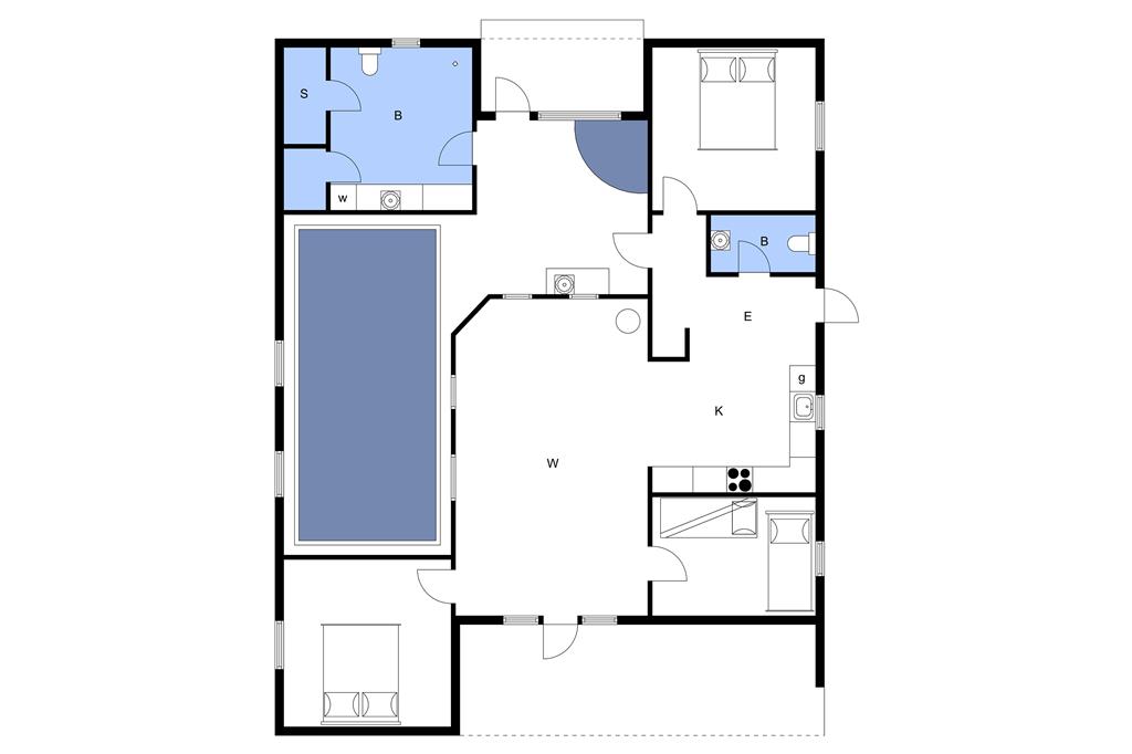 Interieur 18-3 Vakantiehuis M64228, Stjernevej 111, DK - 5500 Middelfart