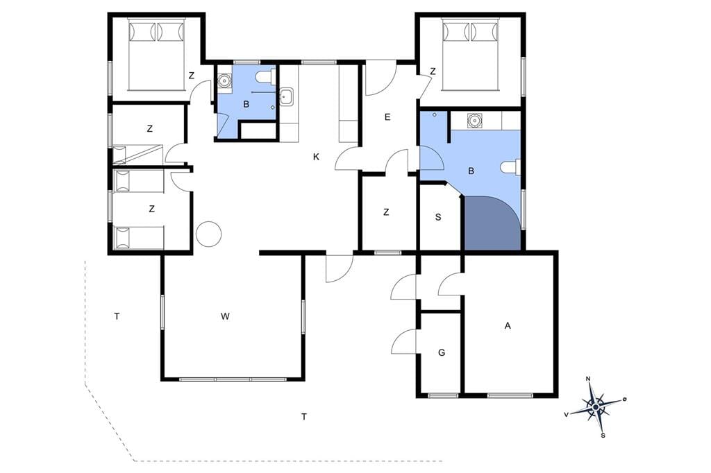 Innenausstattung 1-11 Ferienhaus 0074, Lakolk 174, DK - 6792 Rømø