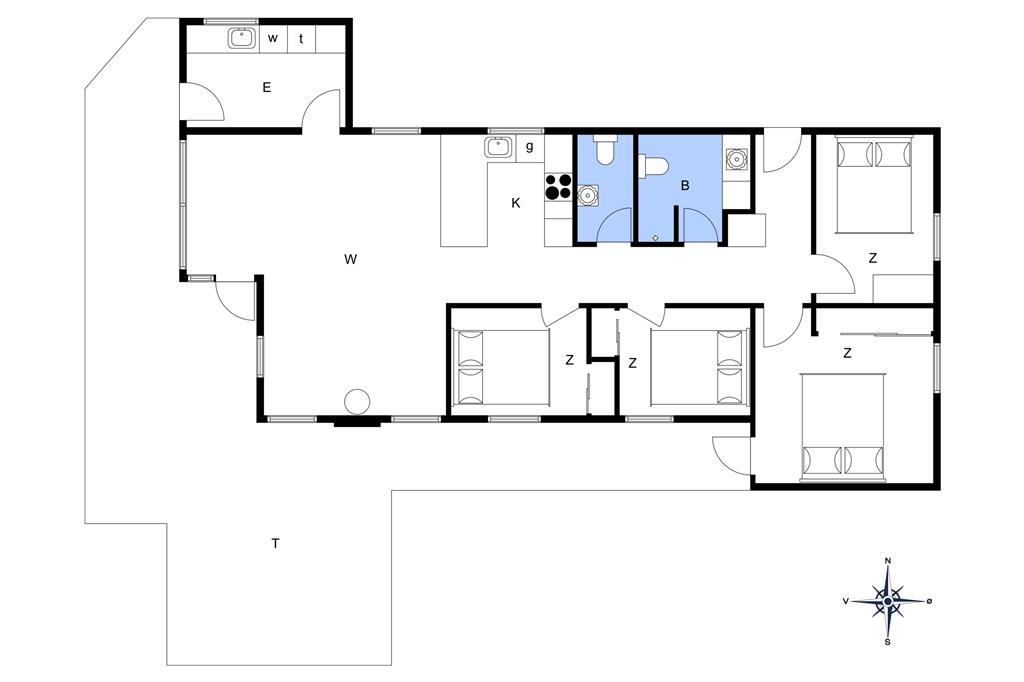 Innenausstattung 1-173 Ferienhaus BV139, Fynsland 17, DK - 6857 Blåvand