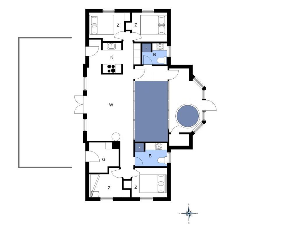 Innredning 1-20 Feirehus 303, Fourmivej 3, DK - 7673 Harboøre