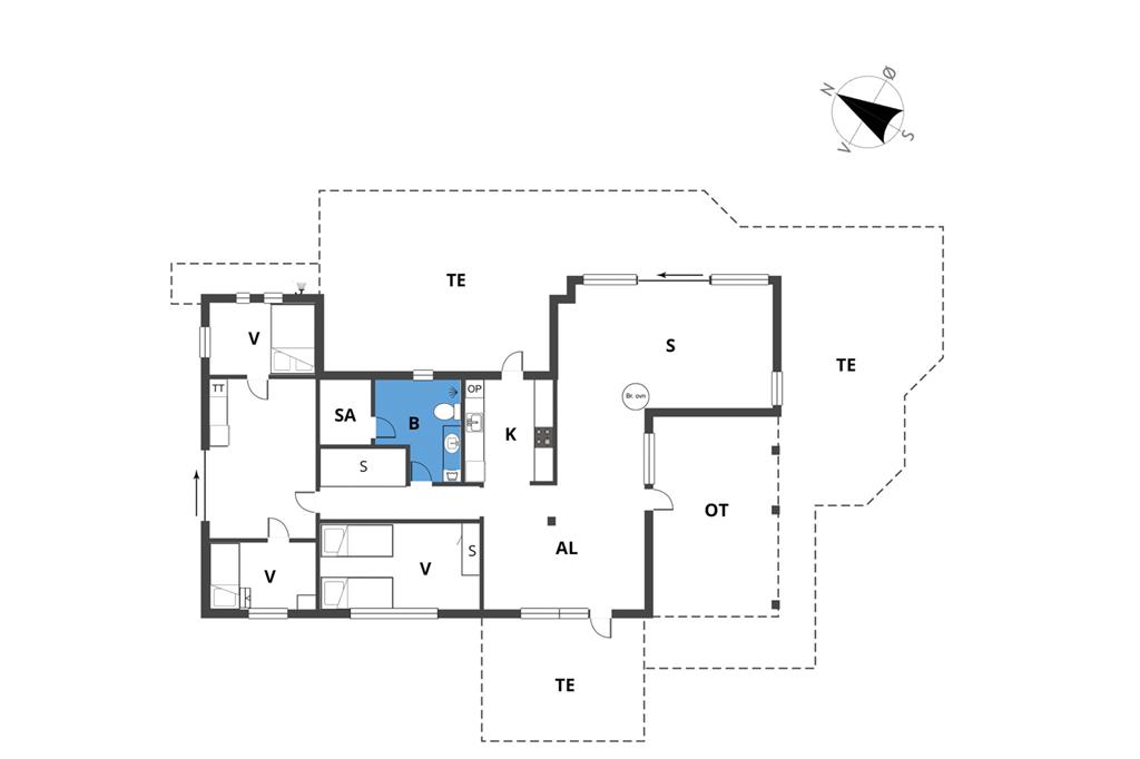 Innenausstattung 1-19 Ferienhaus 30179, Chr. Christensensvej 49, DK - 8300 Odder