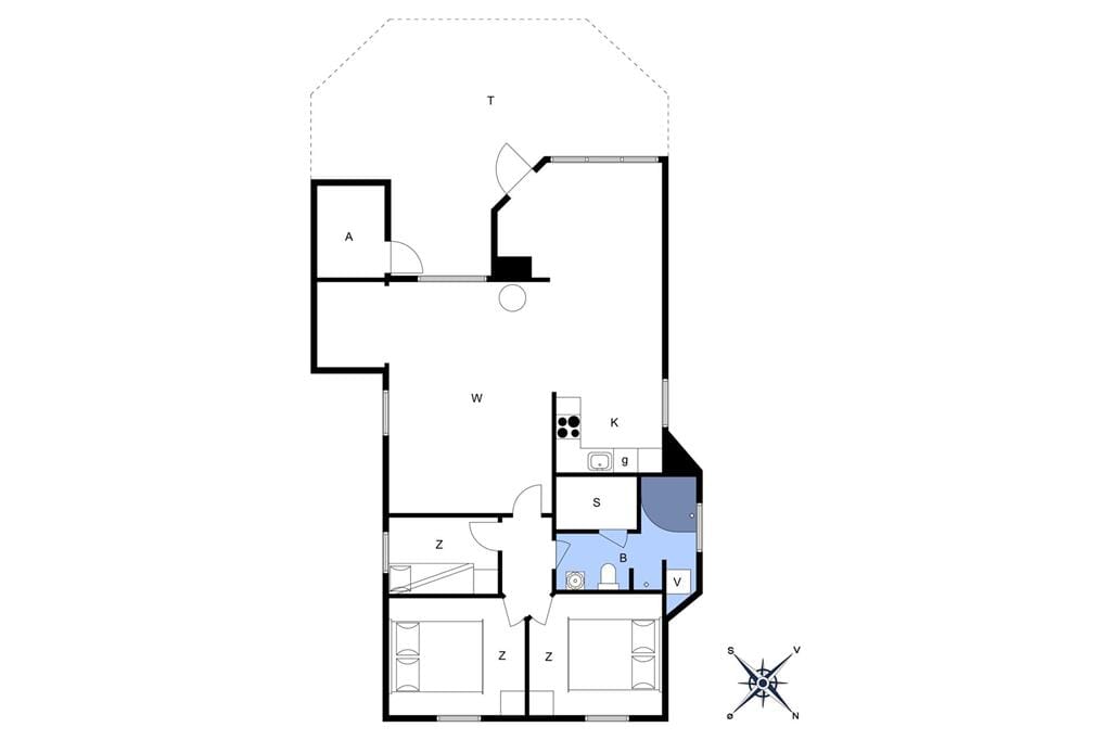 Innenausstattung 1-22 Ferienhaus C11030, Vester Fælled 5, DK - 6893 Hemmet