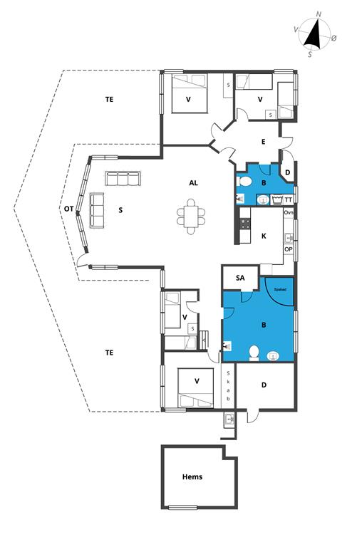 Interieur 1-23 Vakantiehuis 8519, Nobilisvej 13, DK - 8500 Grenaa