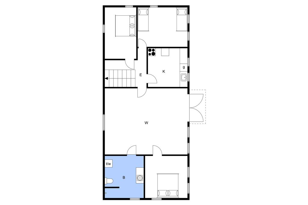 Innenausstattung 1-3 Ferienhaus L18105, Gl. Feggersundvej 118, DK - 7742 Vesløs