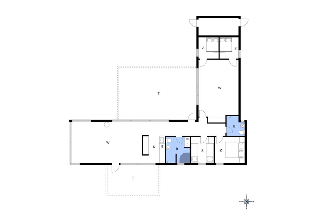 Indretning 1-14 Sommerhus 796, Alexandravej 35, DK - 9480 Løkken