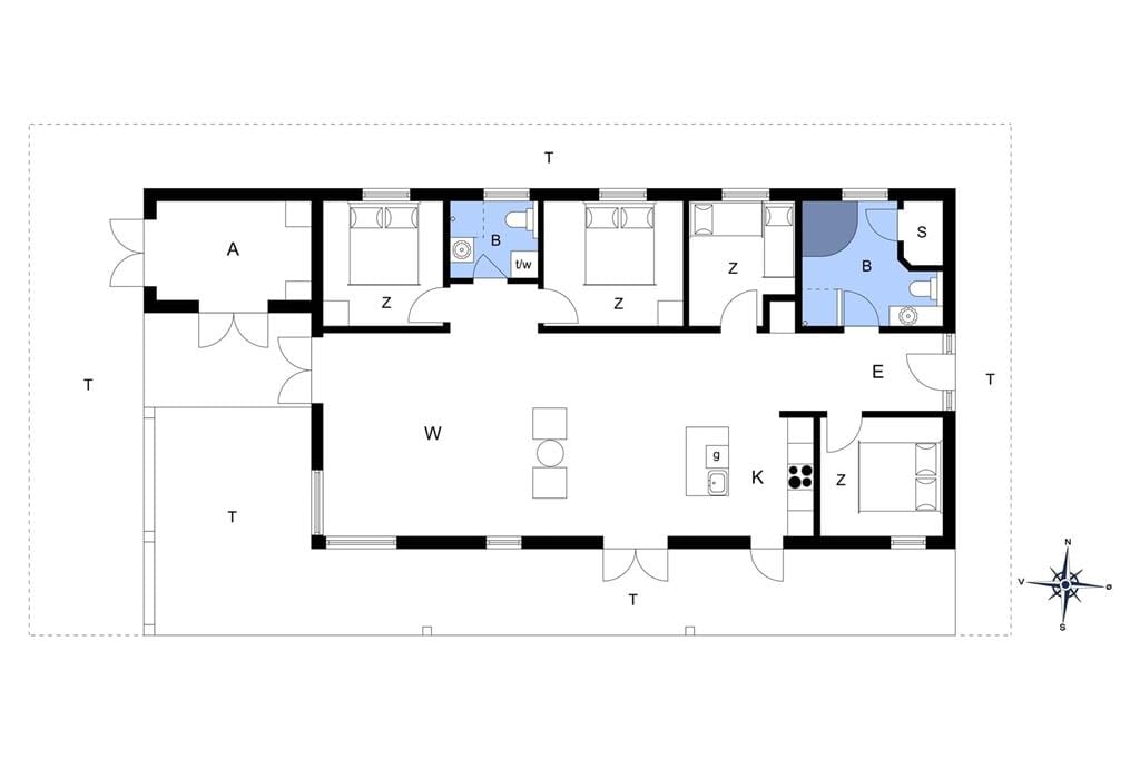 Interieur 1-14 Vakantiehuis 1650, Tølhøj 19, DK - 9493 Saltum