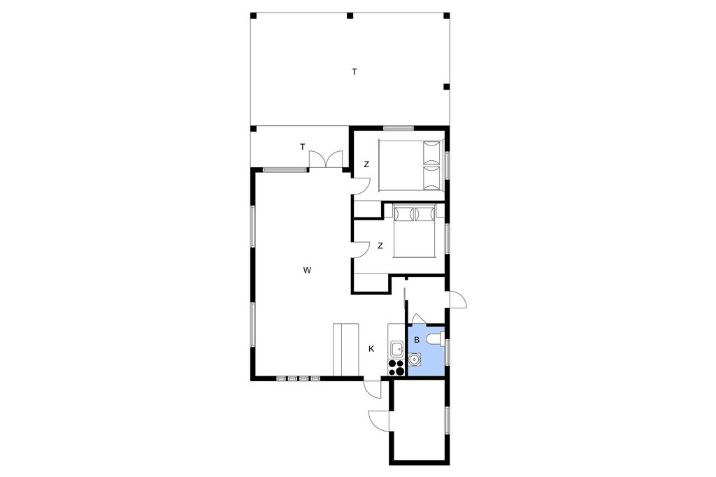 Indretning 1-1336 Sommerhus 872-N, Reinsholmvej 15, DK - 3370 Melby