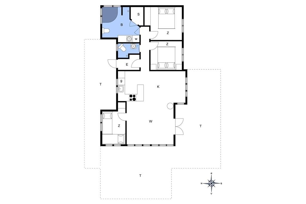 Interieur 1-14 Vakantiehuis 1369, Nordvestvej 30, DK - 9493 Saltum
