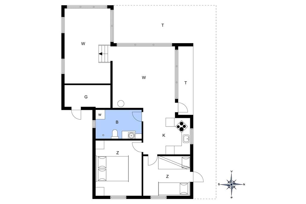Innenausstattung 1-177 Ferienhaus LK1203, Kettrup Bjerge Vej 54, DK - 9480 Løkken