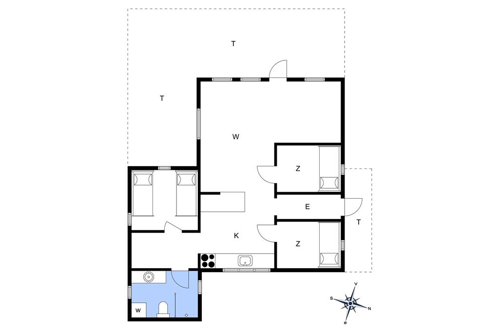 Interieur 1-14 Vakantiehuis 1348, Brigvej 7, DK - 9800 Hjørring