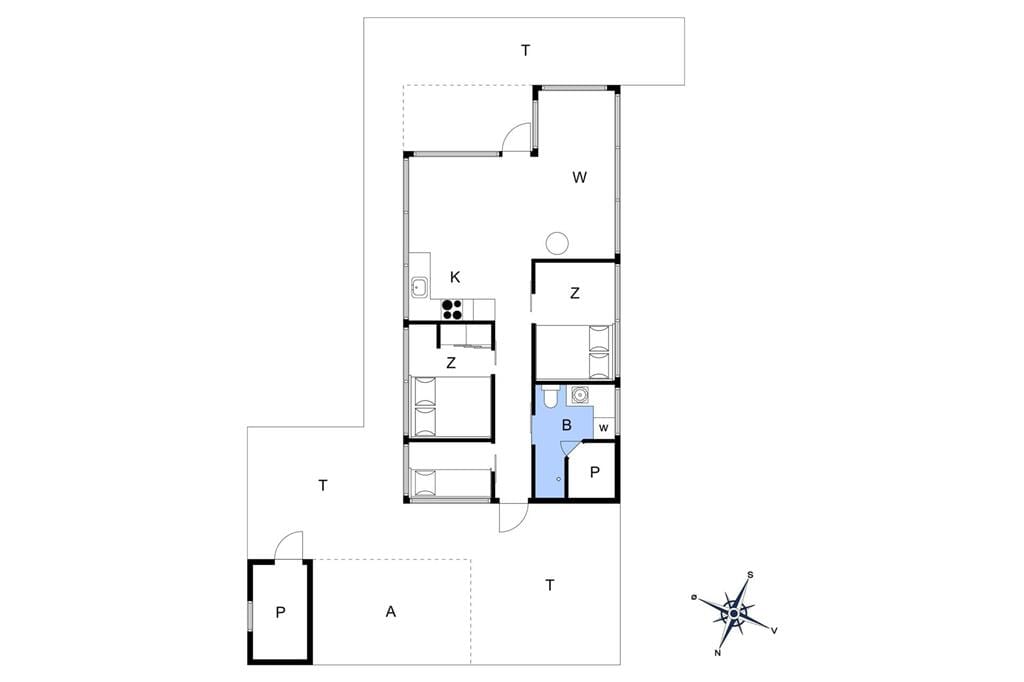 Indretning 1-178 Sommerhus LN1589, Revlingrenden 20, DK - 9800 Hjørring