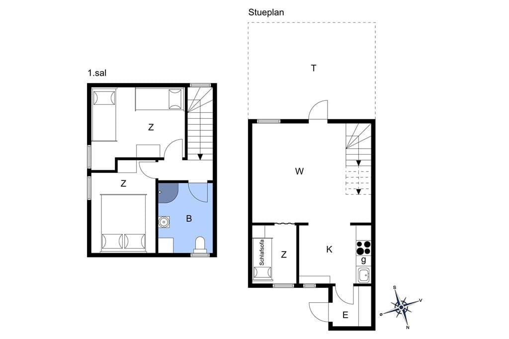 Innenausstattung 1-11 Ferienhaus 0352, Vestergade 159, DK - 6792 Rømø