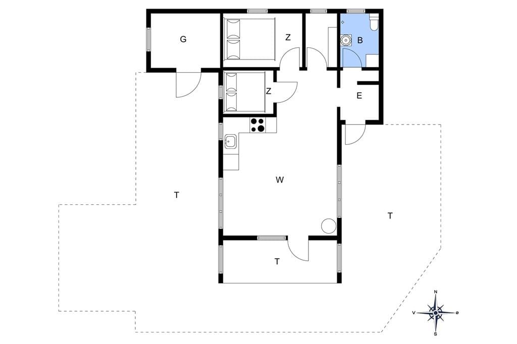 Inredning 1-178 Stuga LN1779, Januarvej 11, DK - 9800 Hjørring
