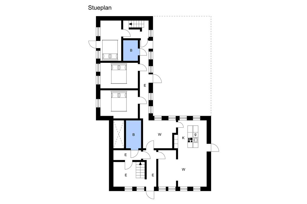 Innredning 1-3 Feirehus M667191, Risingevej 7, DK - 5540 Ullerslev