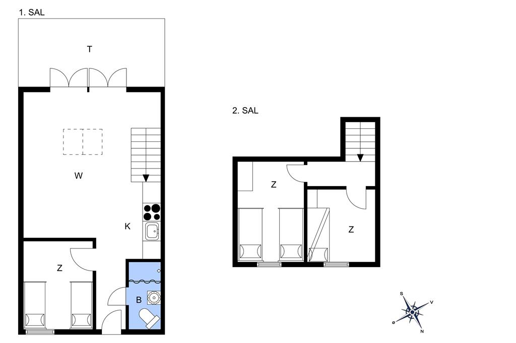 Innenausstattung 1-13 Ferienhaus 321, Havnevej 1, DK - 7770 Vestervig